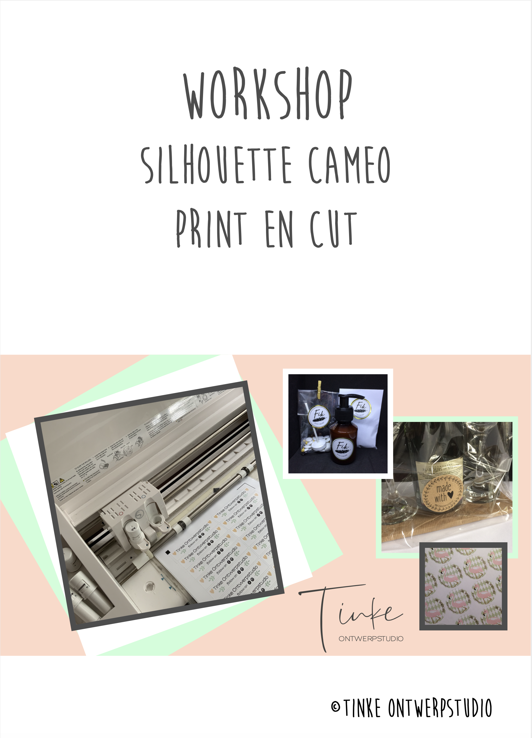 Digitale cursus: “Silhouette Cameo – Print en Cut” – Tinke Ontwerpstudio